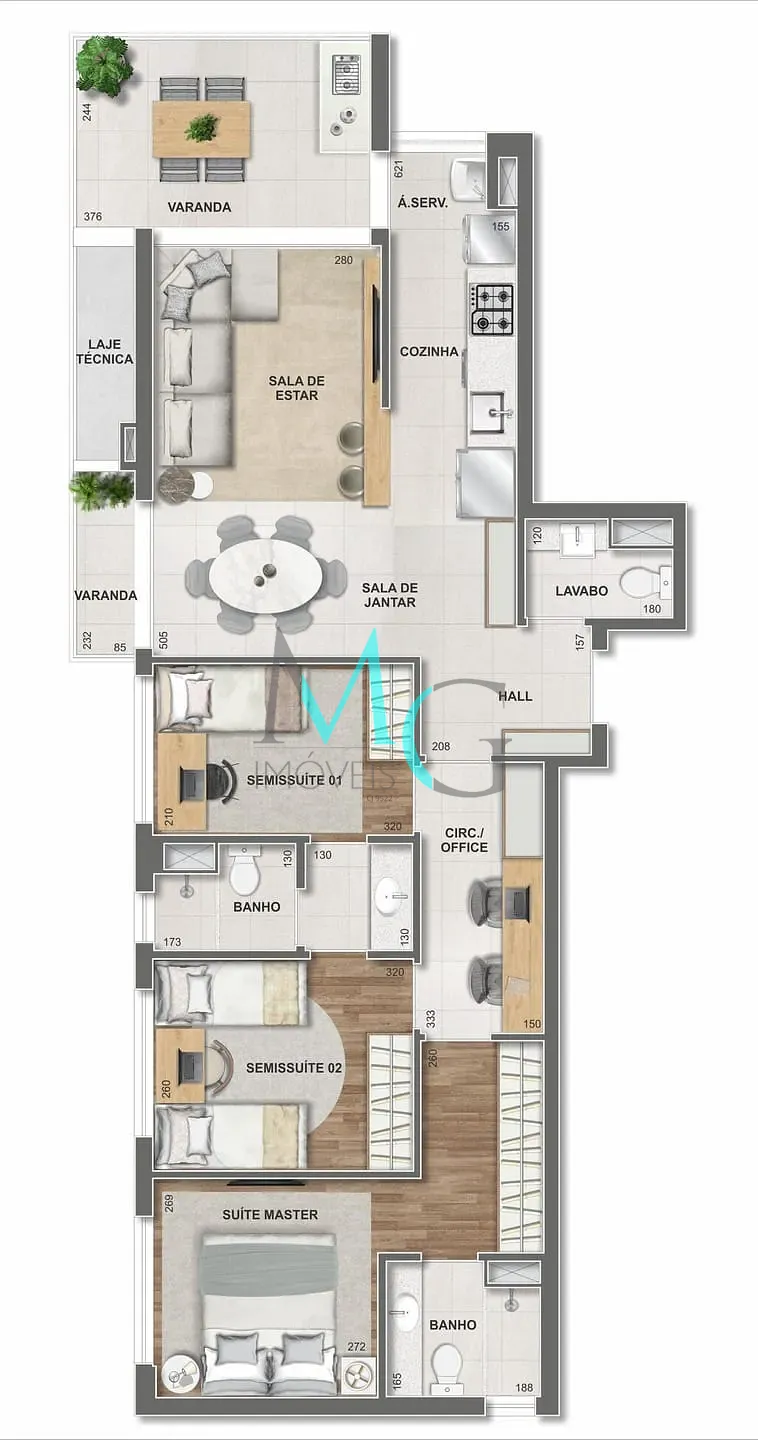 Cobertura, 4 quartos, 292 m² - Foto 74