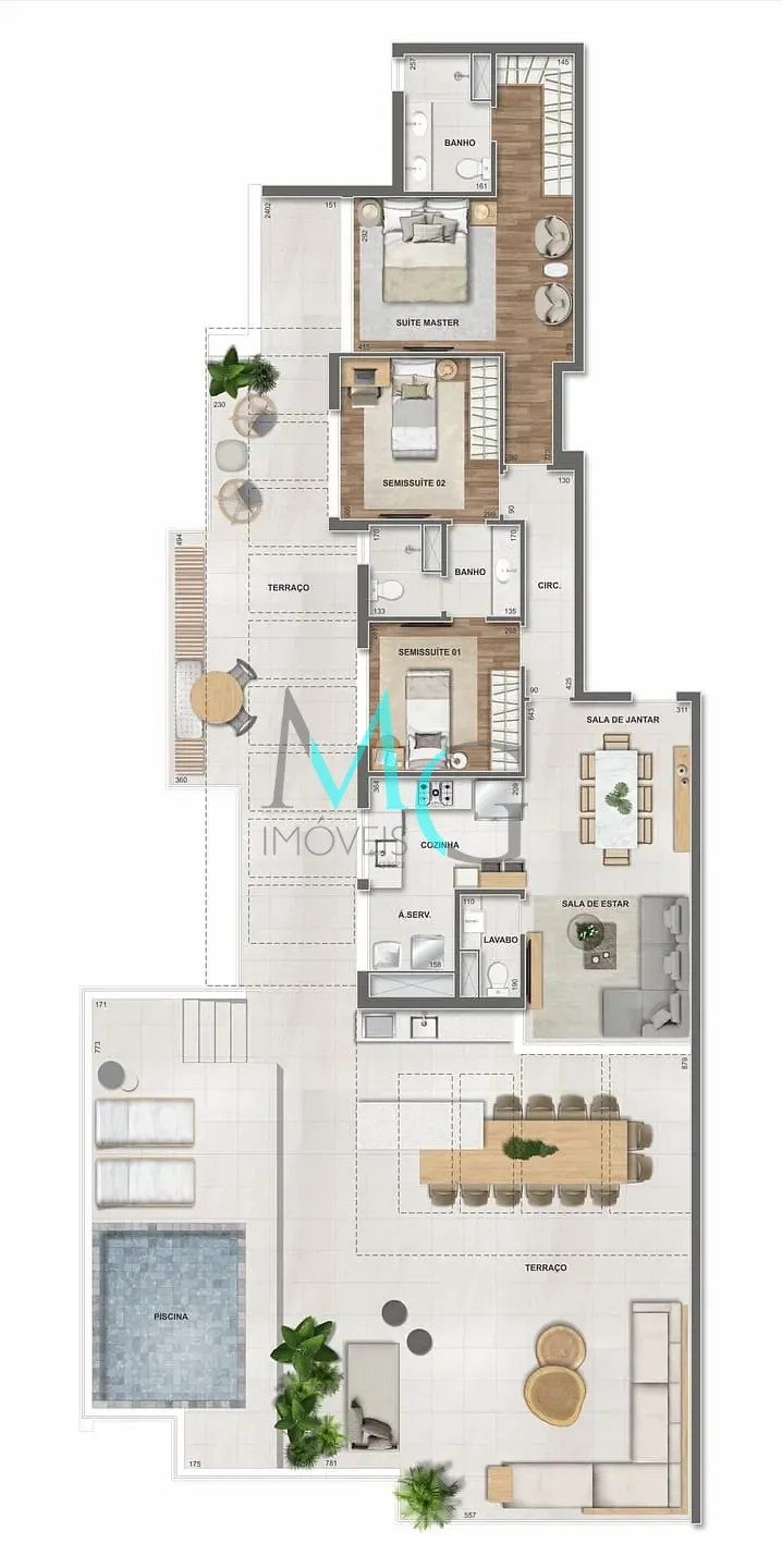 Cobertura, 4 quartos, 292 m² - Foto 83