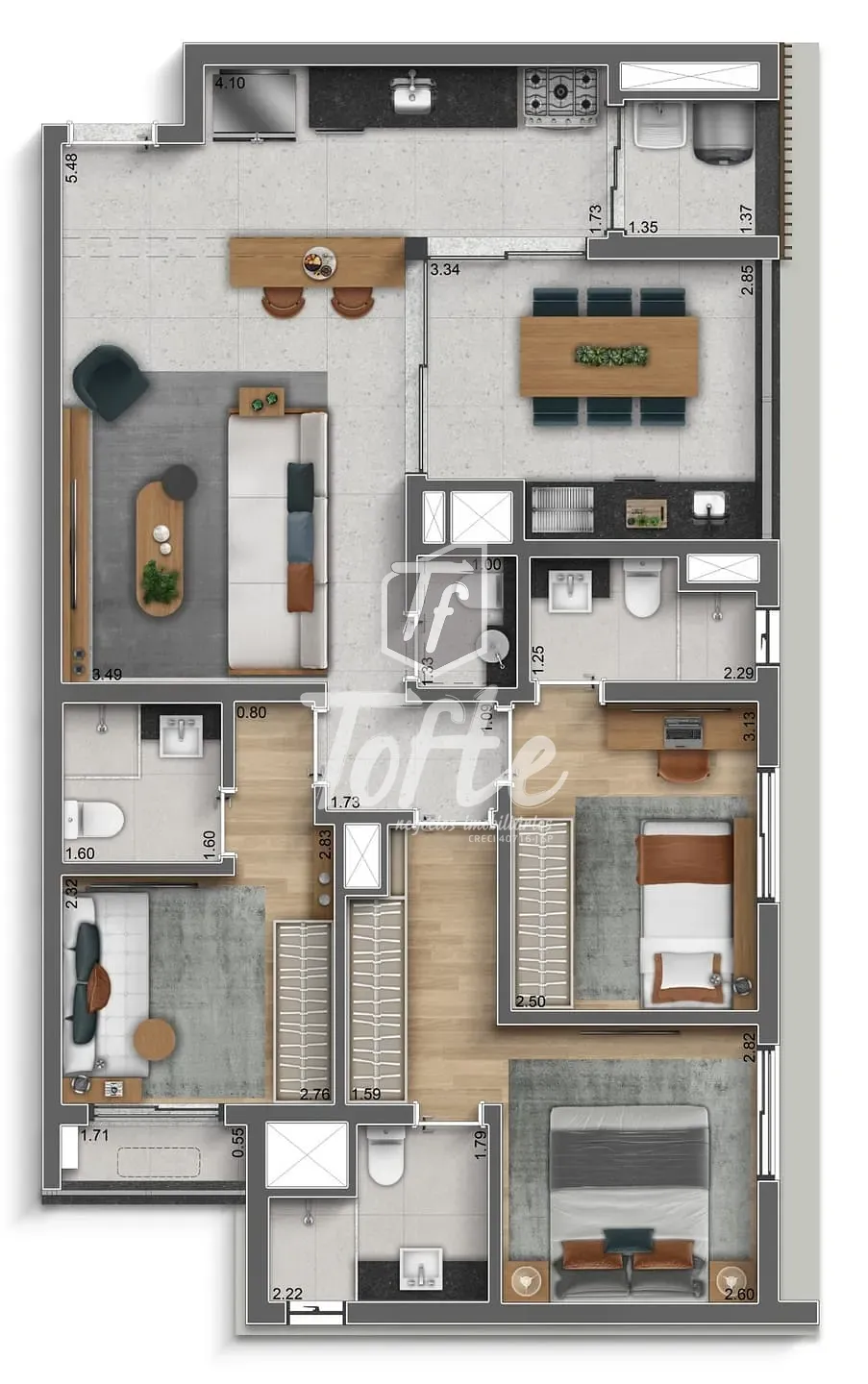 Apartamento, 2 quartos, 82 m² - Foto 29