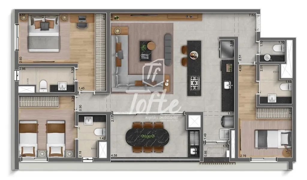 Apartamento, 2 quartos, 82 m² - Foto 33