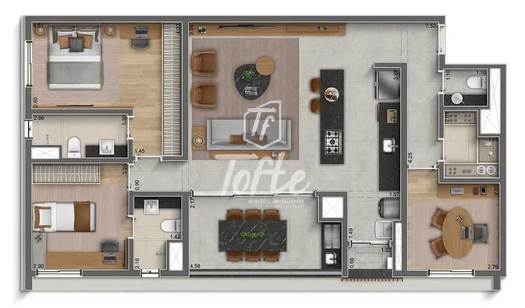 Apartamento, 3 quartos, 159 m² - Foto 34