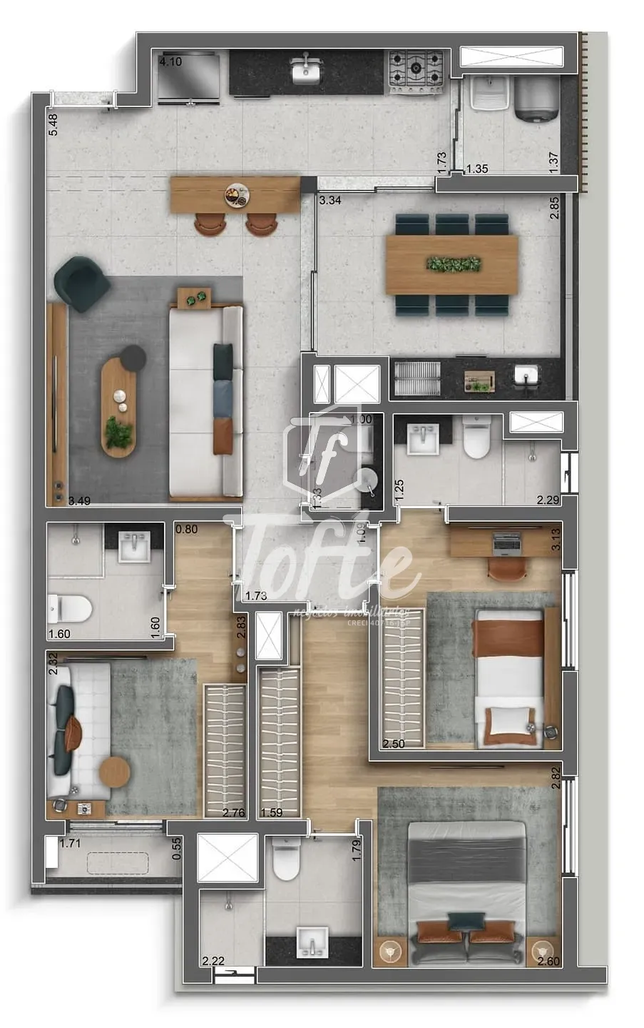 Apartamento, 3 quartos, 275 m² - Foto 29