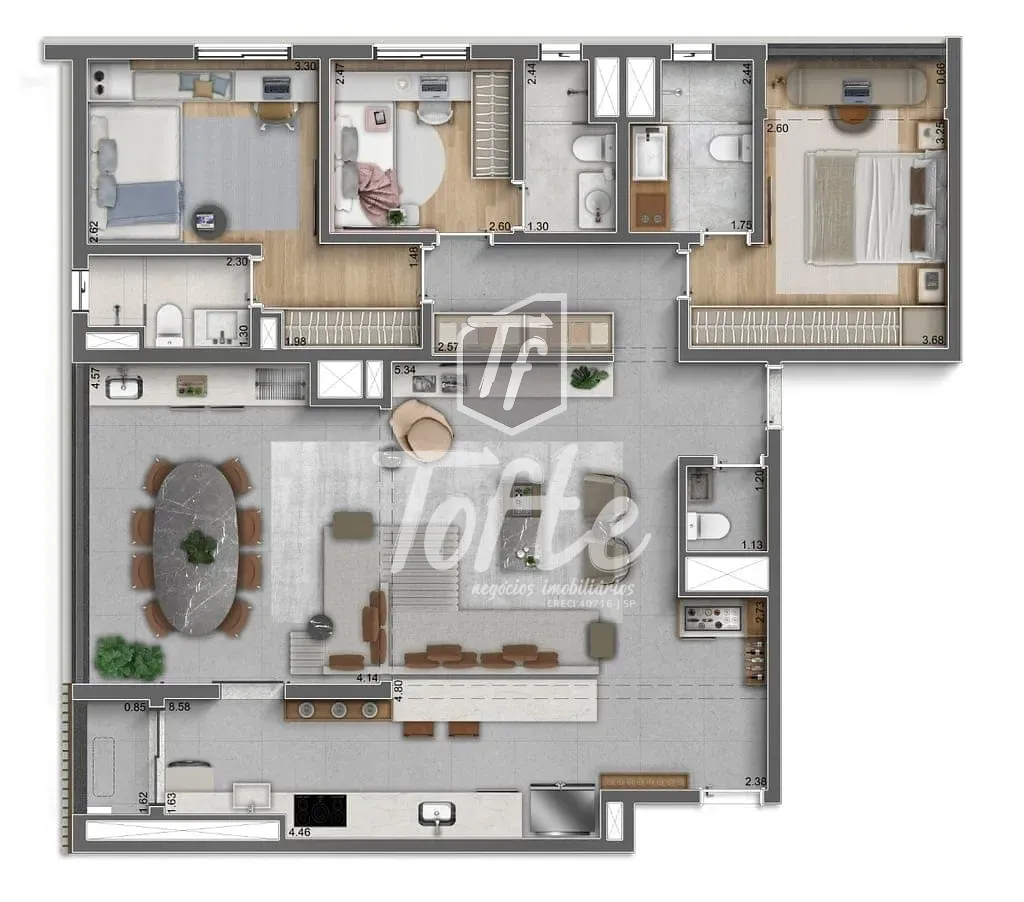 Apartamento, 3 quartos, 275 m² - Foto 38
