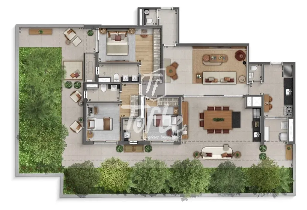 Apartamento, 3 quartos, 275 m² - Foto 42