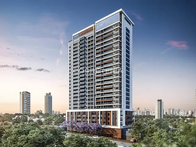 Studio 1 quarto e 1 banheiro, à venda, no bairro Brooklin Paulista em São Paulo