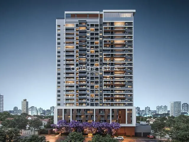 Studio 1 quarto e 1 banheiro, à venda, no bairro Brooklin Paulista em São Paulo