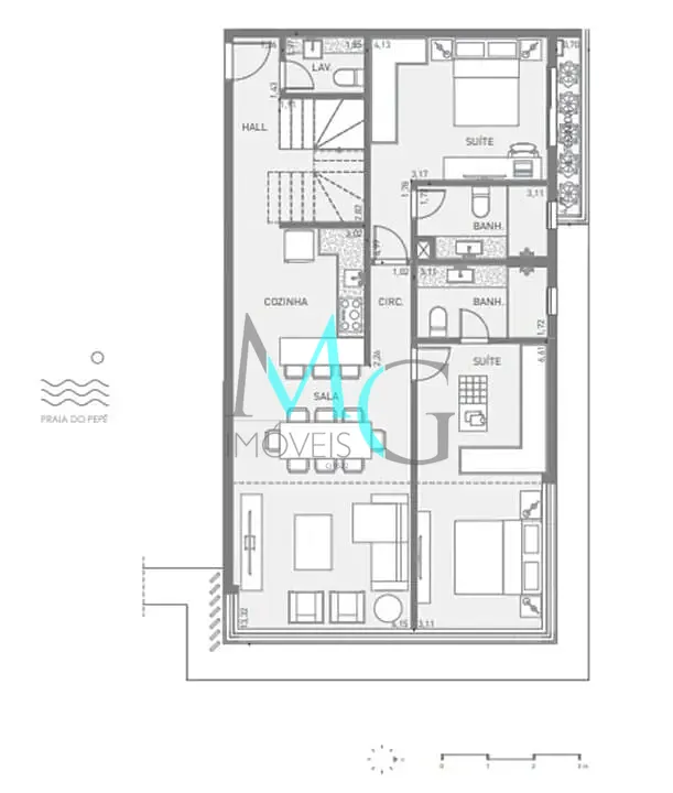 Apartamento, 3 quartos, 100 m² - Foto 22