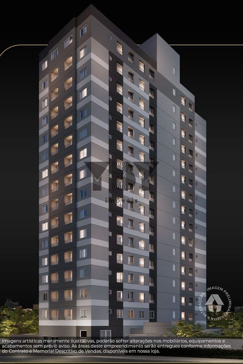 Apartamento à venda com 1 quarto, 25m² - Foto 1