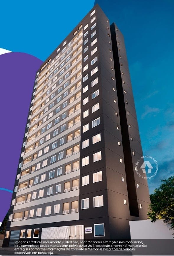 Apartamento à venda 1 Quarto 28.35M² Jardim Boa Esperança São Paulo - SP