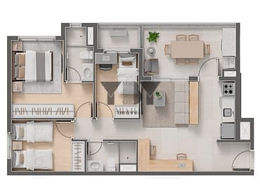 Apartamento, 3 quartos, 74 m² - Foto 23