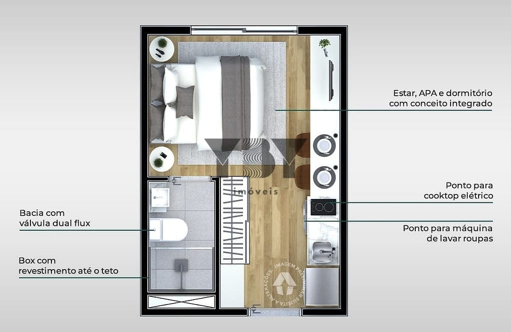 Cobertura à venda com 1 quarto, 55m² - Foto 33
