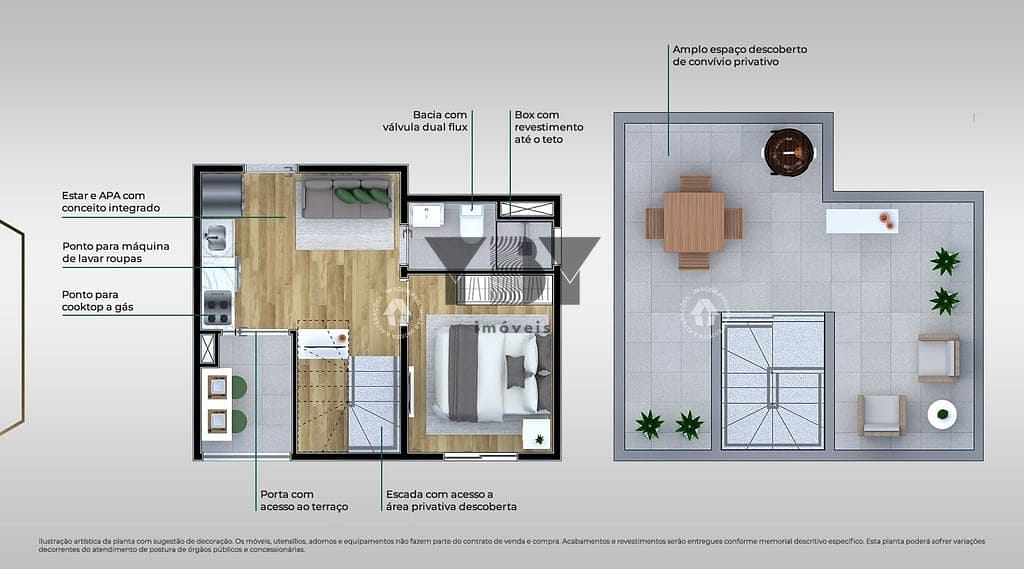 Cobertura à venda com 1 quarto, 55m² - Foto 35