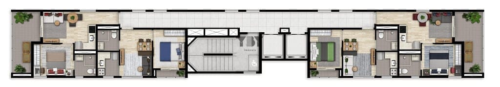 Apartamento, 1 quarto, 33 m² - Foto 15