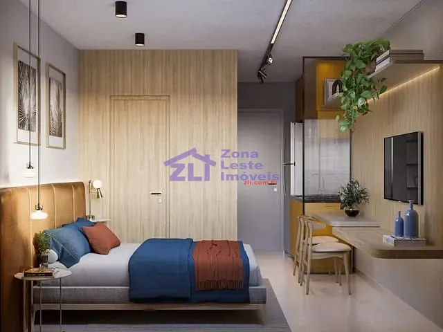 Studio 1 quarto e 1 banheiro, à venda, no bairro Tatuapé em São Paulo
