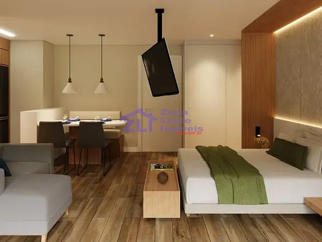 Studio 1 quarto e 1 banheiro, à venda, no bairro Mooca em São Paulo