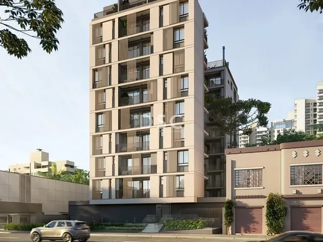 Apartamento 1 quarto e 1 banheiro, à venda, no bairro Mercês em Curitiba