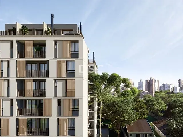 Apartamento 1 quarto e 1 banheiro, à venda, no bairro Mercês em Curitiba