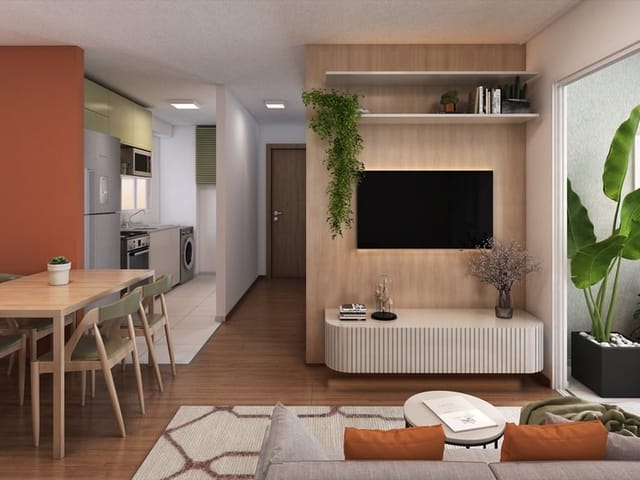 Foto do Apartamento - Garden à venda 2 Quartos 1 Vaga 57.15M² Cosmos Rio de Janeiro - RJ | Jardim das Amoreiras | MG IMÓVEIS