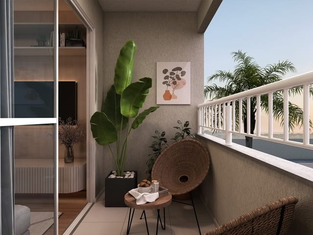 Foto do Apartamento - Garden à venda 2 Quartos 1 Vaga 57.15M² Cosmos Rio de Janeiro - RJ | Jardim das Amoreiras | MG IMÓVEIS
