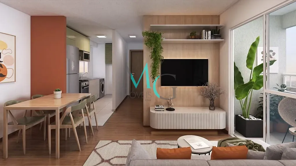 Apartamento, 2 quartos, 44 m² - Foto 2