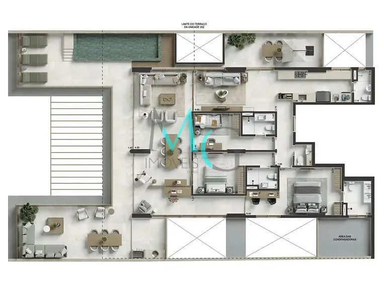 Apartamento, 3 quartos, 167 m² - Foto 25