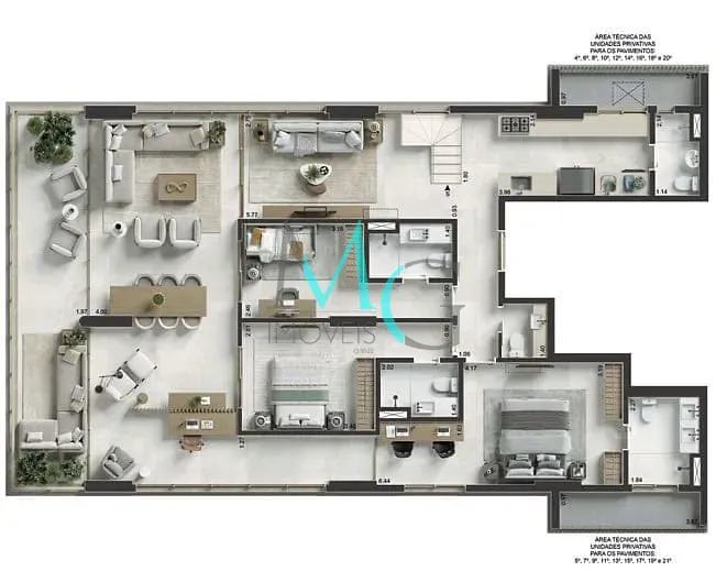Apartamento, 3 quartos, 167 m² - Foto 26