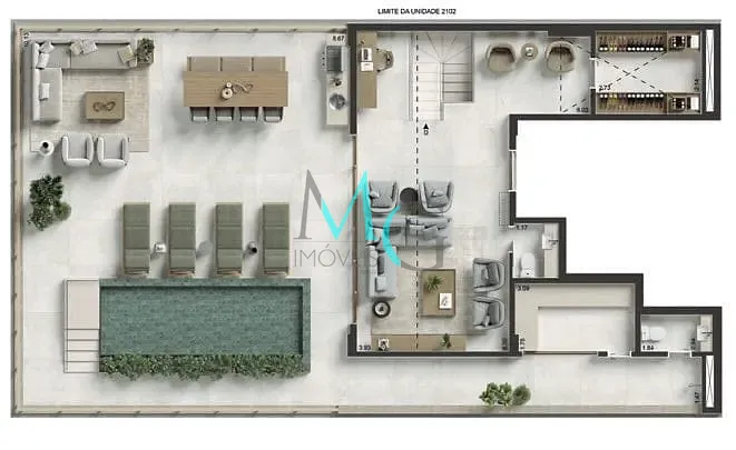 Apartamento, 3 quartos, 167 m² - Foto 27