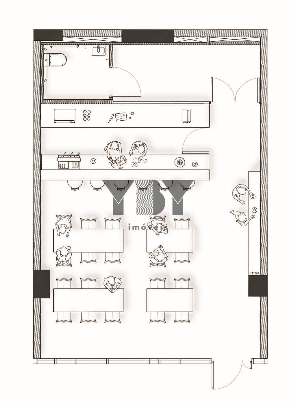 Loja-Salão à venda, 85m² - Foto 3