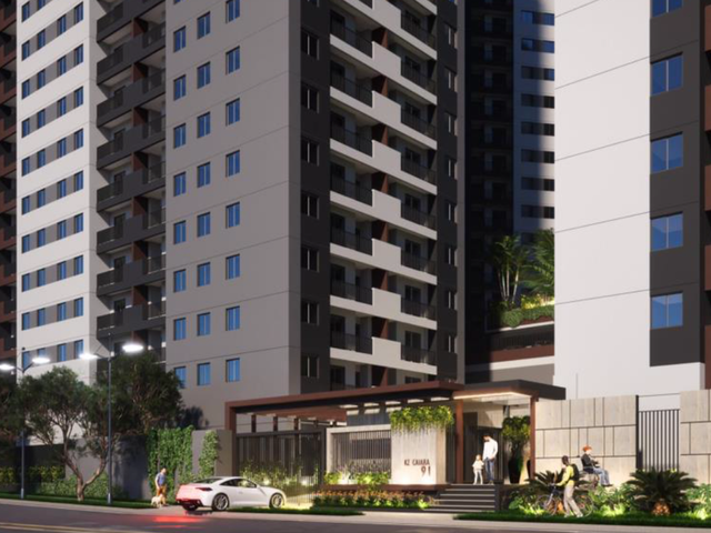 Foto do Apartamento - Apartamento à venda 2 Quartos 38.36M² Santo Amaro São Paulo - SP | Gran Kazzas Nações Unidas - Fase 2 | Correteria Imóveis