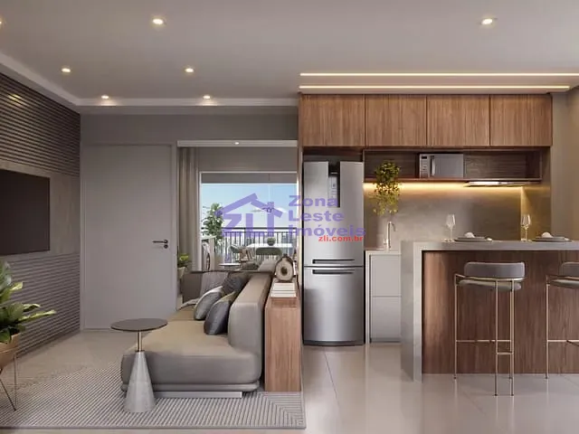 Apartamento 2 quartos e 2 banheiros, à venda, no bairro Mooca em São Paulo