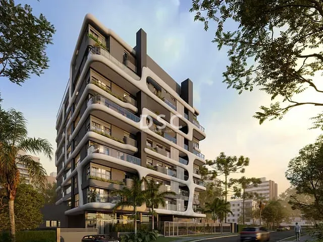 Apartamento 3 quartos e 3 banheiros, à venda, no bairro Ahú em Curitiba
