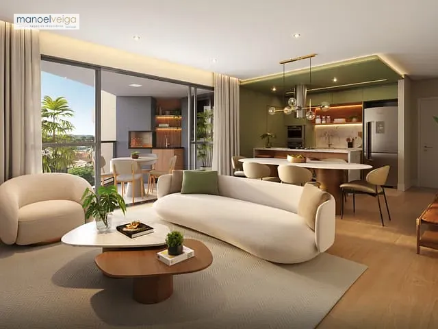 Apartamento 3 quartos e 3 banheiros, à venda, no bairro Ahú em Curitiba