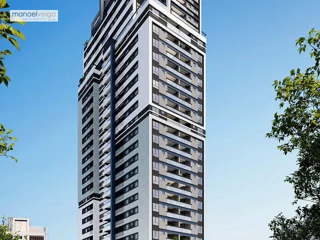 Apartamento 2 quartos e 2 banheiros, à venda, no bairro Água Verde em Curitiba