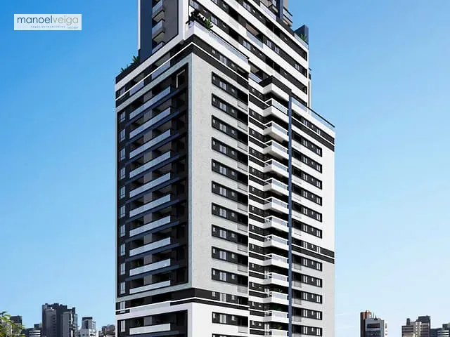 Apartamento 3 quartos e 3 banheiros, à venda, no bairro Água Verde em Curitiba