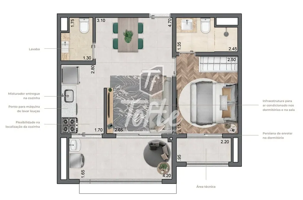Apartamento, 3 quartos, 87 m² - Foto 20