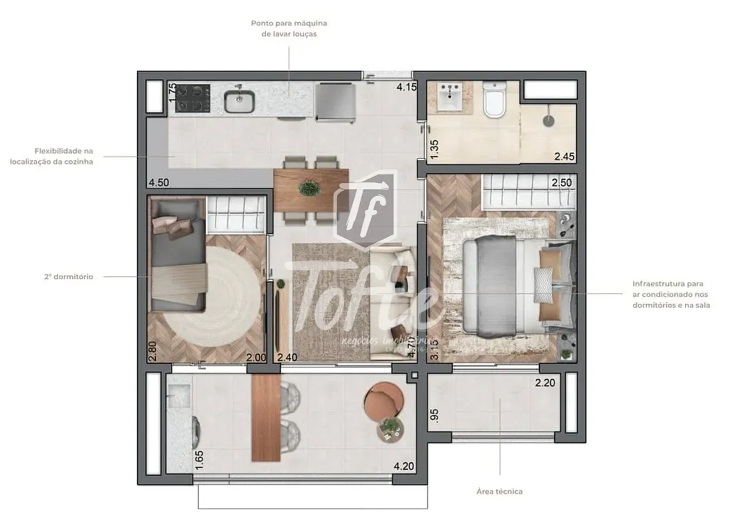 Apartamento, 3 quartos, 87 m² - Foto 21