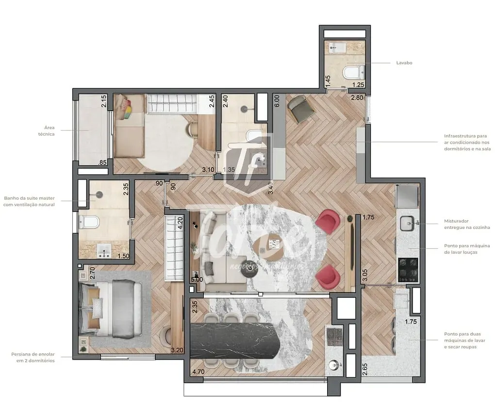 Apartamento, 3 quartos, 87 m² - Foto 26