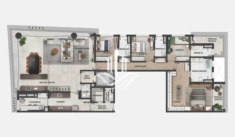 Apartamento, 4 quartos, 261 m² - Foto 26