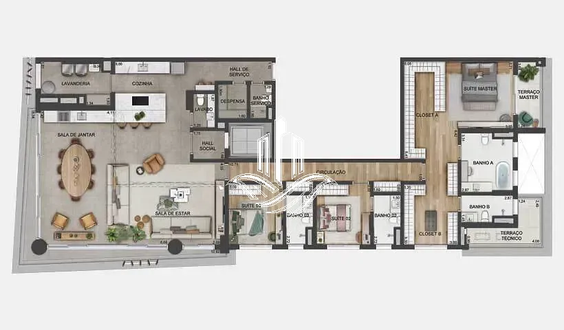 Apartamento, 4 quartos, 261 m² - Foto 27