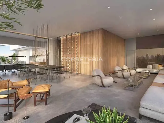 Apartamento 4 quartos e 6 banheiros, à venda, no bairro Brooklin Paulista em São Paulo