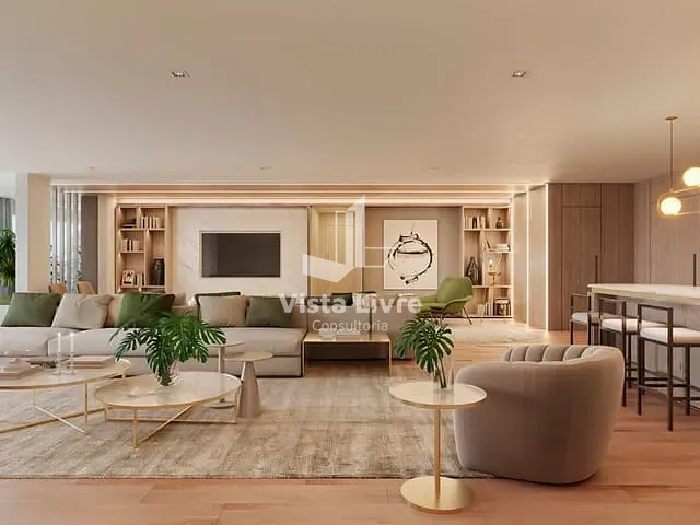 Apartamento com 222m² 4 quartos e 6 banheiros, à venda, no bairro Água Branca em São Paulo