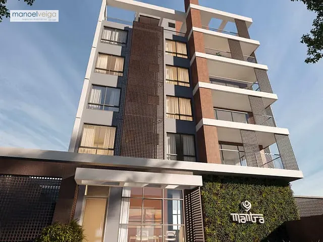 Apartamento 2 quartos e 3 banheiros, à venda, no bairro Hugo Lange em Curitiba