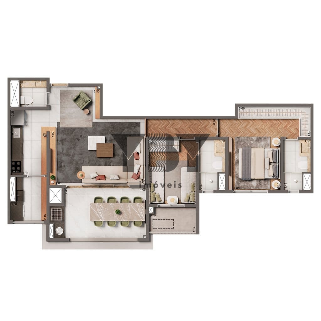 Apartamento, 2 quartos, 87 m² - Foto 15