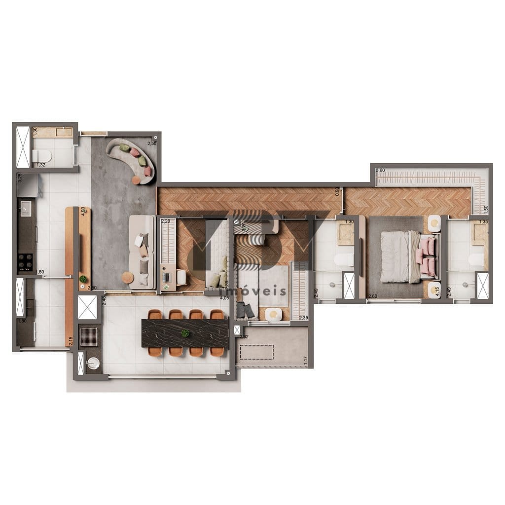 Apartamento, 2 quartos, 87 m² - Foto 16