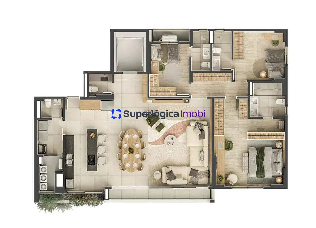 Apartamento, 3 quartos, 151 m² - Foto 58