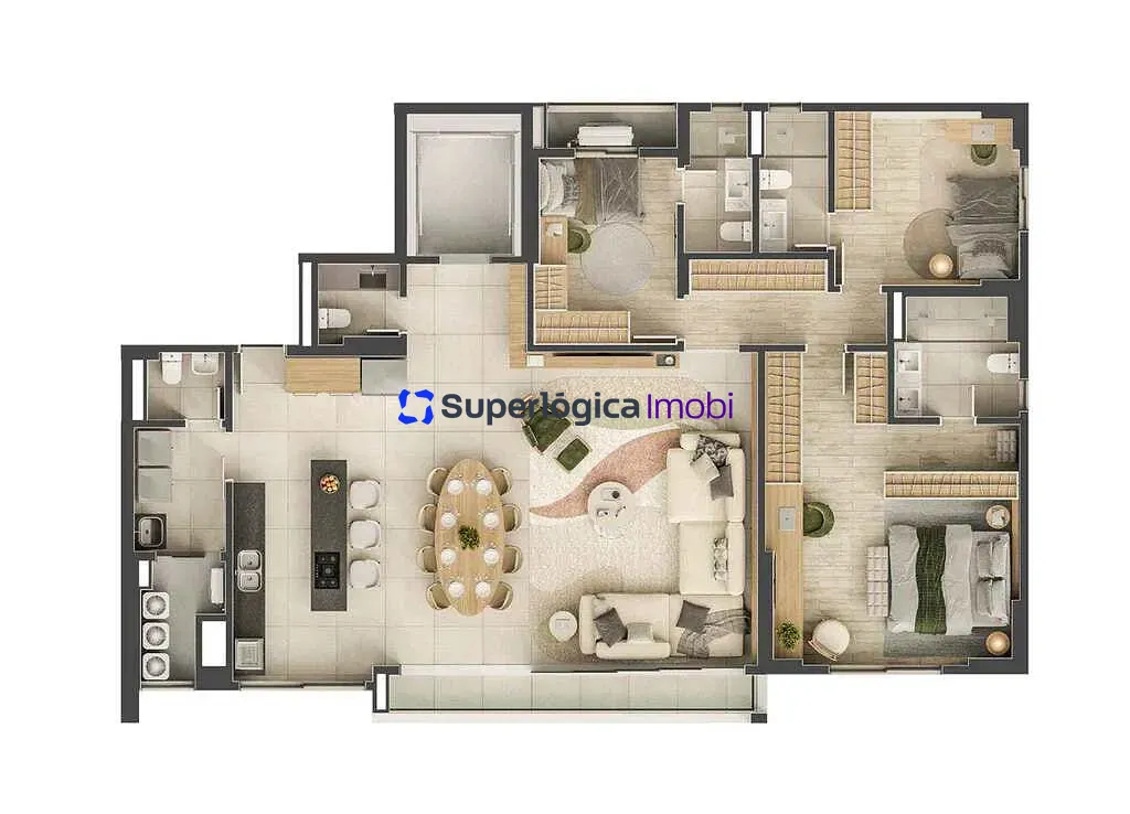 Apartamento, 3 quartos, 151 m² - Foto 59