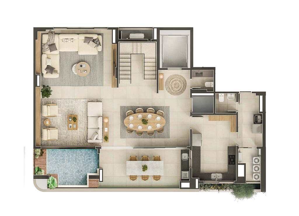 Apartamento, 3 quartos, 151 m² - Foto 61