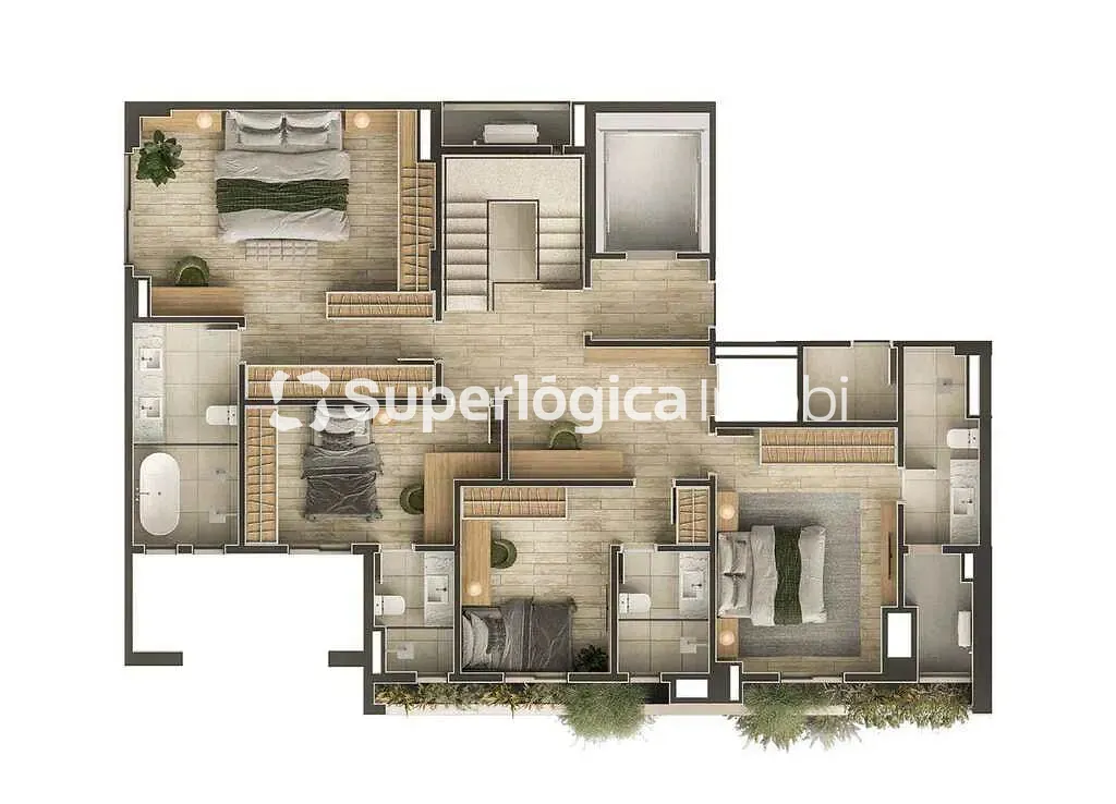 Apartamento, 3 quartos, 151 m² - Foto 62