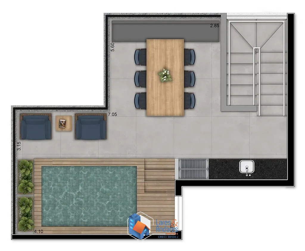 Apartamento, 1 quarto, 52 m² - Foto 13