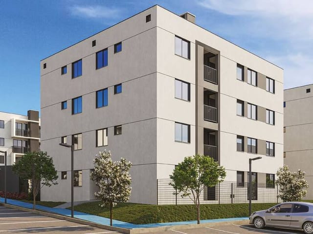 Foto do Apartamento - Apartamento à venda 2 Quartos 1 Vaga 44.17M² Capão Raso Curitiba - PR | Vittace Bosque - Fase 2 | Vibra Imob